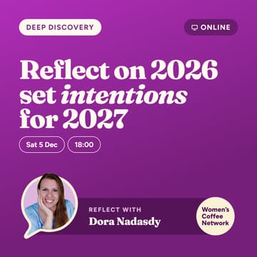 Cover Image for Deep Discovery x Reflect on 2026 & Set Intentions for 2027 🌏 ONLINE Workshop