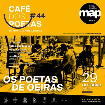 Cover Image for Café dos Poetas #44 "Os Poetas de Oeiras"