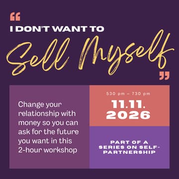 Cover Image for I Don't Want to Sell Myself: A Founders Workshop on Wanting Money Without Losing Yourself