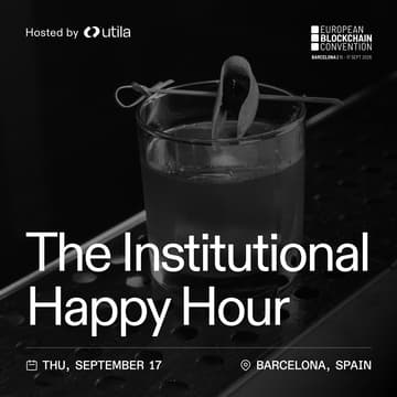 Cover Image for The Institutional Happy Hour by Utila at EBC Barcelona