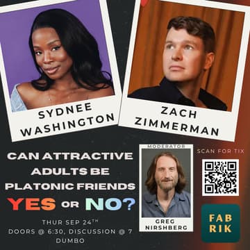 Cover Image for Critical Thinking Club - can two adults be platonic friends when there’s potential for romantic attraction?