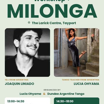 Cover Image for Milonga at The Larick Centre - Tango in Tayport