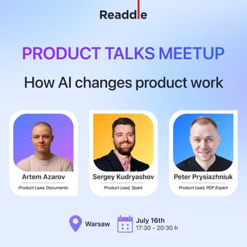 Cover Image for Product Talks Warsaw: How AI Changes Product Work