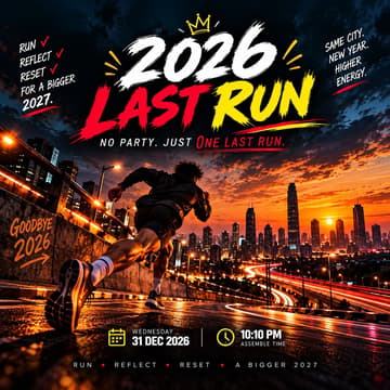 Cover Image for #2026LASTRUN — End the Year Running