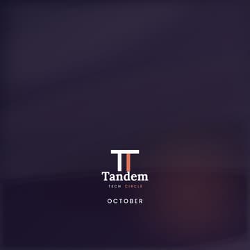 Cover Image for Tandem | Session 11 / October