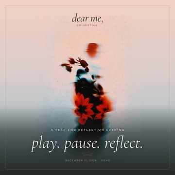 Cover Image for dear me, play.pause.reflect