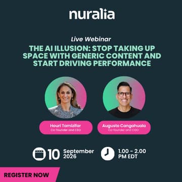 Cover Image for The AI illusion: Stop taking up space with generic content and start driving performance