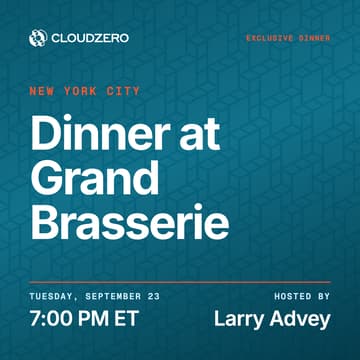 Cover Image for Dinner with CloudZero