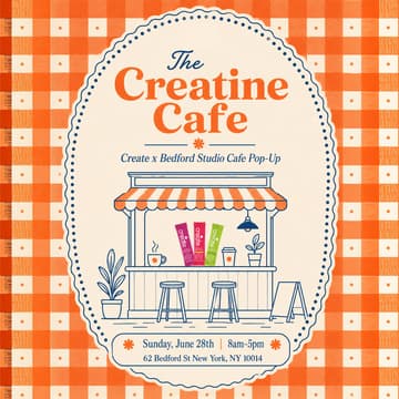 Cover Image for Create Creatine Cafe Pop-Up