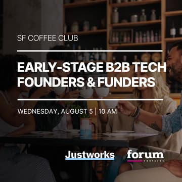 Foto de portada de SF Coffee Club | Early Stage B2B Tech Founders & Funders
