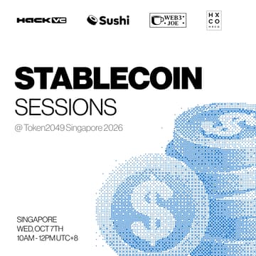 Cover Image for Stablecoin Sessions @ Token2049 Singapore