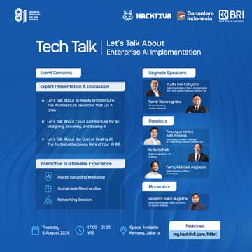 Cover Image for BRI Tech Talk: Let’s Talk About Enterprise AI Implementation