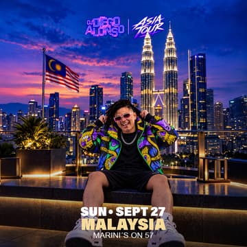 Cover Image for DIEGO ALONSO • SEPTEMBER 27 • MARINIS ON 57 • KUALA LUMPUR