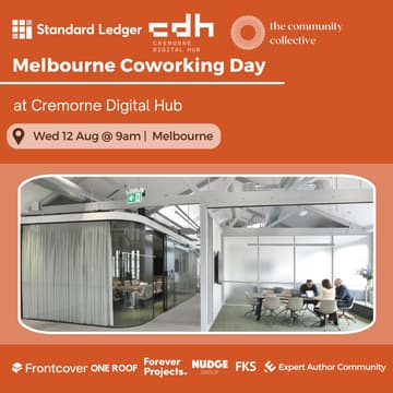 Cover Image for 🏵 Melbourne: Coworking Day @ Cremorne Digital Hub