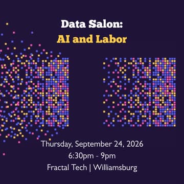 Cover Image for Data Salon: AI and Labor