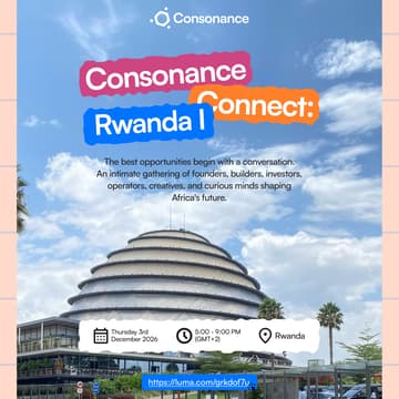 Cover Image for Consonance Connect Rwanda I