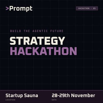 Cover Image for Prompt Startegy Hackathon