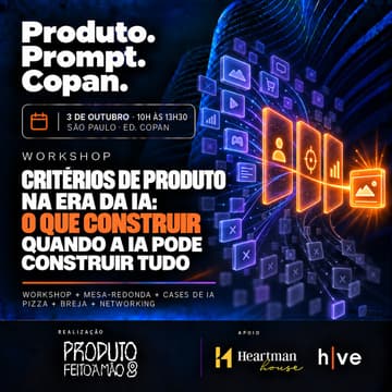 Cover Image for Critérios de Produto na era da IA: O que construir quando a IA pode construir tudo