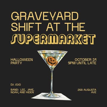 Cover Image for Graveyard Shift: Halloween @ Supermarket