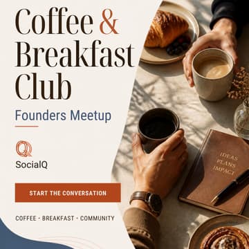 Cover Image for ☕ Coffee & Breakfast Club: Founders Meetup