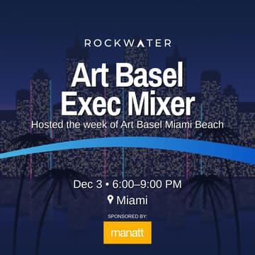 Cover Image for 2026 Art Basel Mixer in Miami | by RockWater