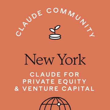 Cover Image for New York | Claude for Private Equity & Venture Capital