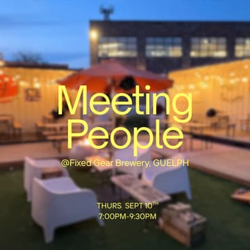 Cover Image for Meeting People @ Fixed Gear Brewing
