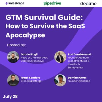 Cover Image for GTM Survival Guide: How to Survive the SaaS Apocalypse