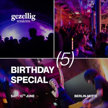 Cover Image for Gezellig Sessions: The 5-Year Anniversary 💌
