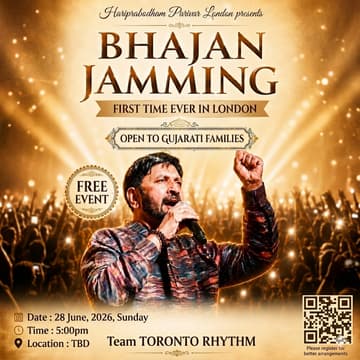Cover Image for Bhajan Jamming (By HariPrabodham Parivar London)