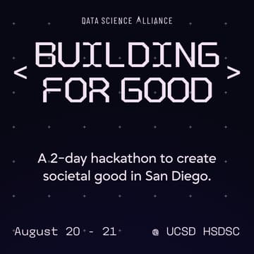 Cover Image for Building for Good Hackathon