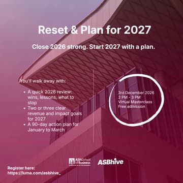 Cover Image for Reset & Plan for 2027
