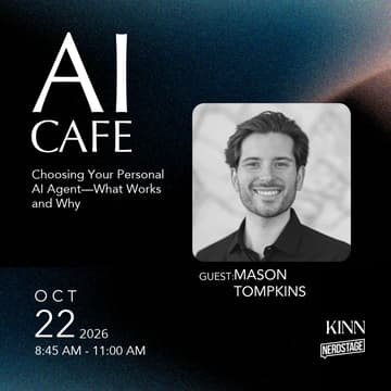 Cover Image for AI Cafe: Choosing Your Personal AI Agent—What Works and Why