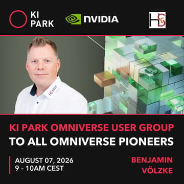 Cover Image for KI Park Omniverse User Group I August 2026