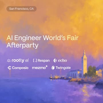 Cover Image for AI Engineer World’s Fair Social w/ Rootly AI, Mezmo, Twingate, Echo, Respan, & Composio