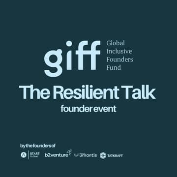 Cover Image for Resilience Talk: Founder Event