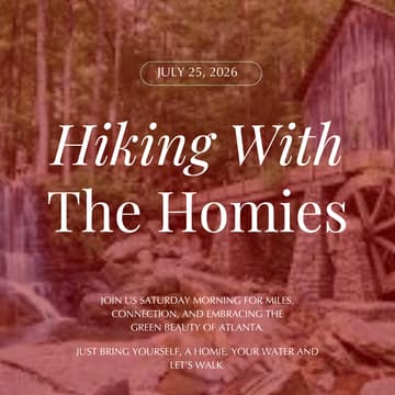 Cover Image for Hiking With The Homies 🥾