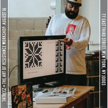 Cover Image for Tatreez + The Art of Resistance Workshop