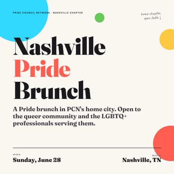 Cover Image for PCN's Pride Brunch - Nashville