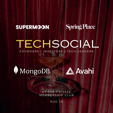 Cover Image for Tech Social | Supermoon & Spring Place | NYC