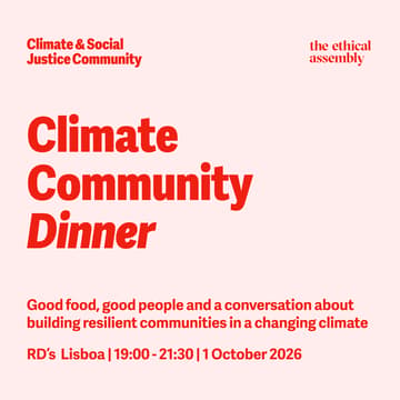 Cover Image for Climate Community Dinner | 1 October, 2026 🥟🌿