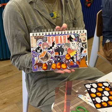 Cover Image for halloween junk journal club w/ lamcha matcha