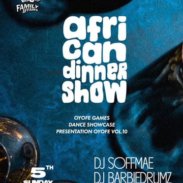 Cover Image for AFRICAN DINER SHOW