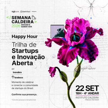 Cover Image for Inovabra Apresenta: Happy Hour - Startups, Inovação e Negócios