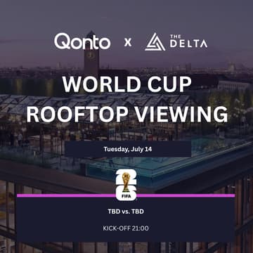 Cover Image for Qonto x The Delta Semifinal World Cup Rooftop Viewing