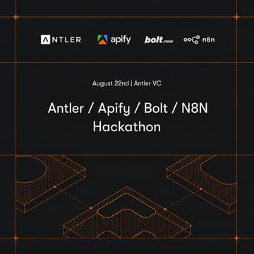 Cover Image for AntlerVC / Apify / Bolt / N8N Hackathon