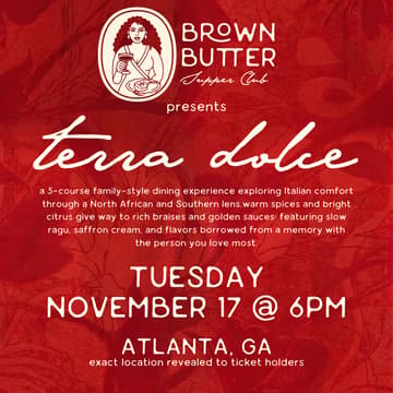 Cover Image for Terra Dolce: November 17 - Atlanta, GA