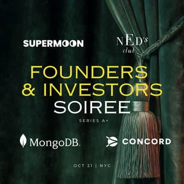 Cover Image for Founders & Investors Soiree | Supermoon, MongoDB & Concord Visa