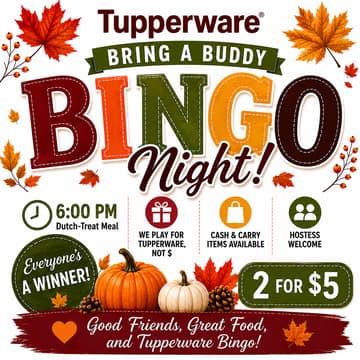 Cover Image for Tupperware Bingo