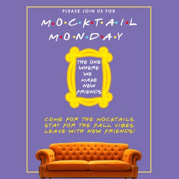 Cover Image for Mocktail Monday: The One Where We Make New Friends